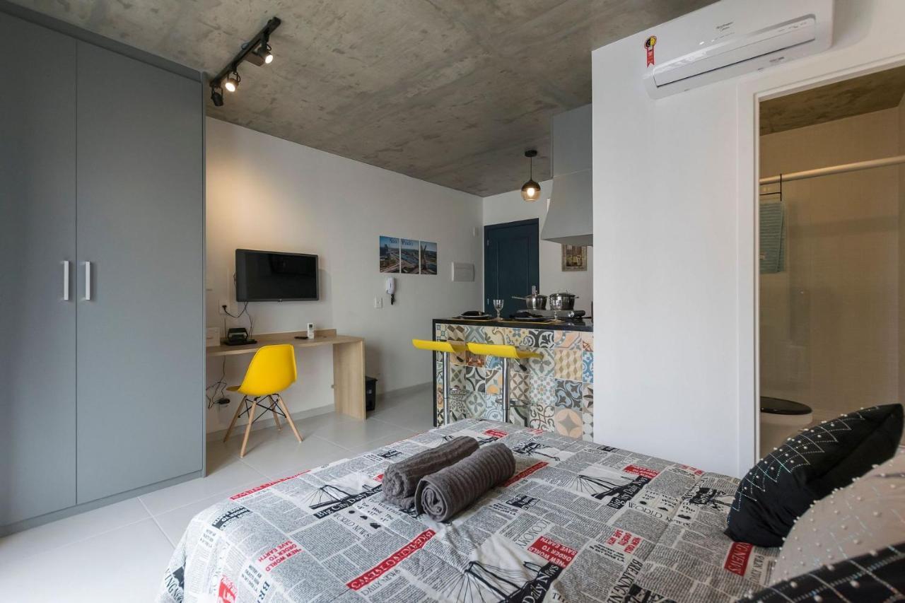 Апартаменти Lindo Studio Arouche 711 Сан-Паулу Екстер'єр фото